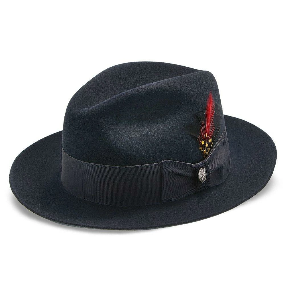 Best deal ๐ฅ Temple - Stetson Fur Felt Fedora Hat - TFTMPL ๐ 41 Temple - Stetson Fur Felt Fedora Hat - TFTMPL