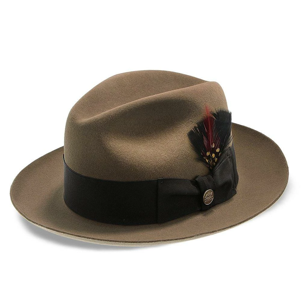 Best deal ๐ฅ Temple - Stetson Fur Felt Fedora Hat - TFTMPL ๐ 43 Temple - Stetson Fur Felt Fedora Hat - TFTMPL
