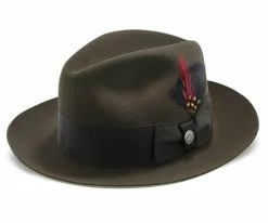 Best deal ๐ฅ Temple - Stetson Fur Felt Fedora Hat - TFTMPL ๐ 116 Temple - Stetson Fur Felt Fedora Hat - TFTMPL