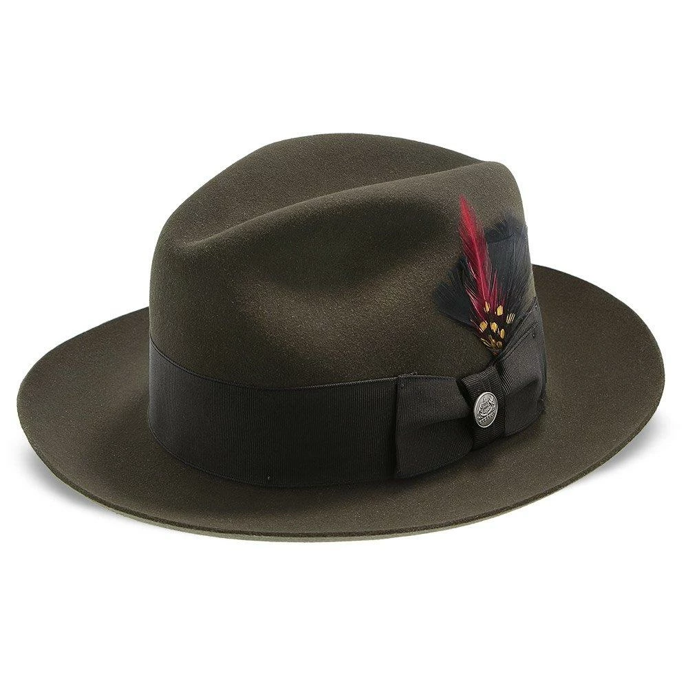 Best deal ๐ฅ Temple - Stetson Fur Felt Fedora Hat - TFTMPL ๐ 42 Temple - Stetson Fur Felt Fedora Hat - TFTMPL