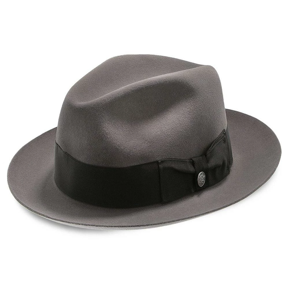 Best deal ๐ฅ Temple - Stetson Fur Felt Fedora Hat - TFTMPL ๐ 10 Temple - Stetson Fur Felt Fedora Hat - TFTMPL