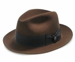 Best deal ๐ฅ Temple - Stetson Fur Felt Fedora Hat - TFTMPL ๐ 86 Temple - Stetson Fur Felt Fedora Hat - TFTMPL