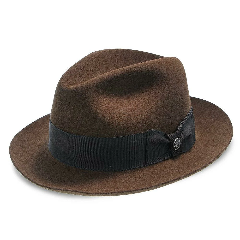 Best deal ๐ฅ Temple - Stetson Fur Felt Fedora Hat - TFTMPL ๐ 12 Temple - Stetson Fur Felt Fedora Hat - TFTMPL