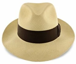 Temple - Stetson Grade 20 Panama Fedora Hat - TSTMPL