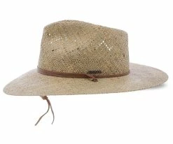 Budget ๐ Terrace Stetson Outdoor Vented Seagrass Fedora Hat Men ๐ 13 Terrace Stetson Outdoor Vented Seagrass Fedora Hat Men