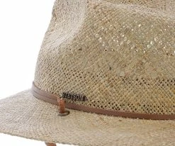 Budget ๐ Terrace Stetson Outdoor Vented Seagrass Fedora Hat Men ๐ 15 Terrace Stetson Outdoor Vented Seagrass Fedora Hat Men