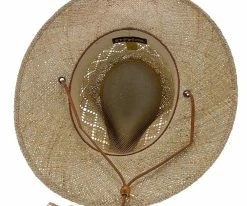 Budget ๐ Terrace Stetson Outdoor Vented Seagrass Fedora Hat Men ๐ 17 Terrace Stetson Outdoor Vented Seagrass Fedora Hat Men