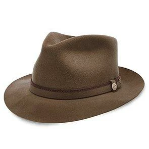 Outlet ๐ Belfast - Stetson Fur Felt Fedora Hat - TWBLFS ๐ 35 Belfast - Stetson Fur Felt Fedora Hat - TWBLFS