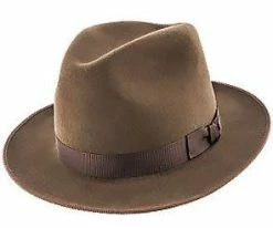 Runabout - Stetson Fur Felt Packable Fedora Hat - TFFRUN