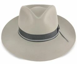 Buy ๐ Wynwood - Stetson Fur Felt Fedora Hat ๐ 10 Wynwood - Stetson Fur Felt Fedora Hat