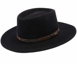 Kelso - Stetson Crushable Wool Felt Gambler Hat