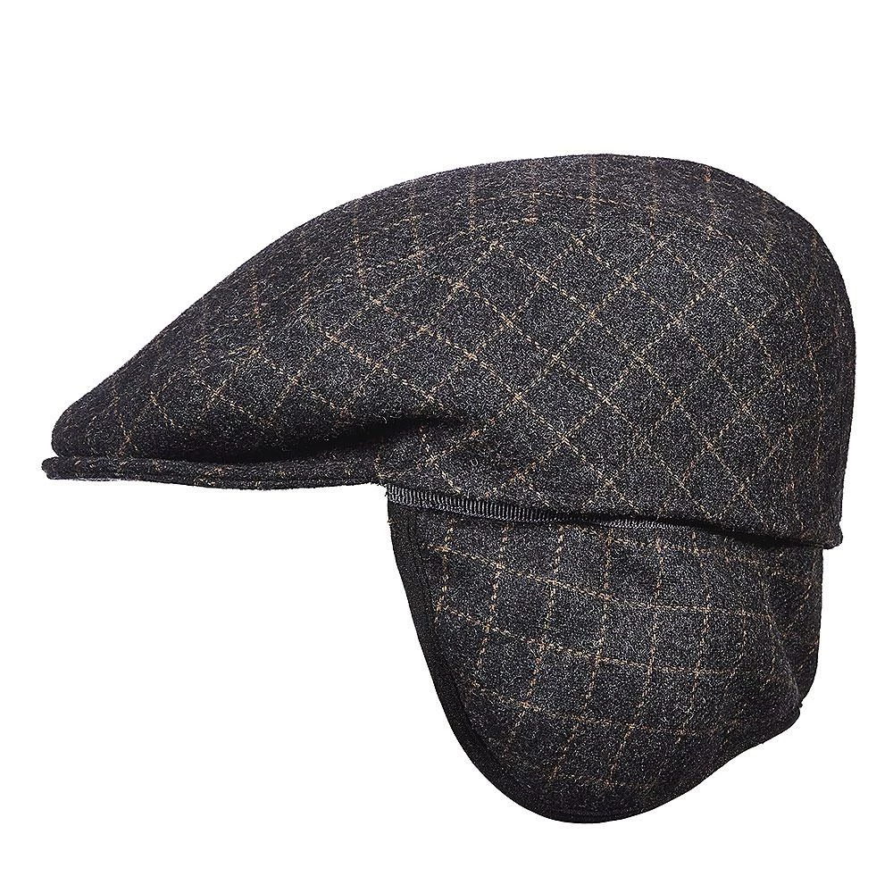 Cheapest ๐ฏ Men Dewdropper - Stetson STW229 Black Quilted Wool Blend Ivy Cap W/ Microfleece Earlaps - Made In Italy ๐คฉ 3 Men Dewdropper - Stetson STW229 Black Quilted Wool Blend Ivy Cap W/ Microfleece Earlaps - Made In Italy