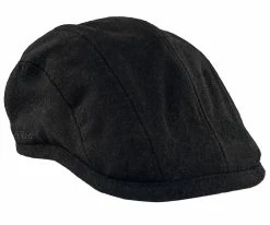 McConaughey - Stetson STW198 Black Weather Leather Safari Hat Men