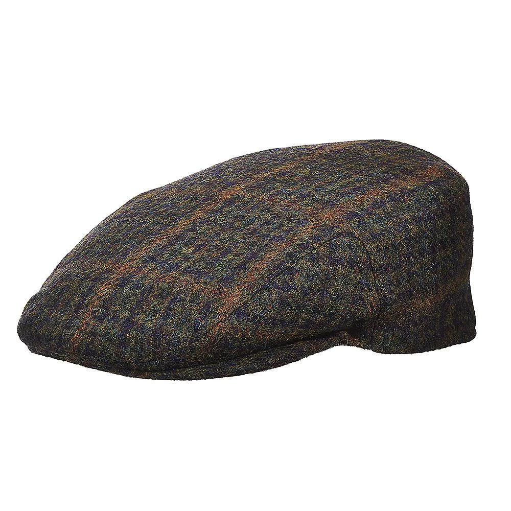 Wholesale ✨ Stetson STW209 Olive Plaid Wool Blend Ivy Cap ⭐ 2 Stetson STW209 Olive Plaid Wool Blend Ivy Cap