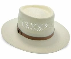 Men Brentwood - Stetson Shantung Straw Outback Hat