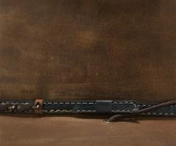 Men Crater - Stetson Leather Outback Hat