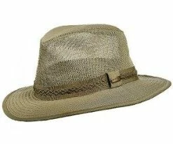 Tag Along - Stetson Garmet Washed Twill Mesh Safari Hat -STC188
