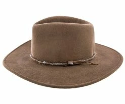 Men Mountain Sky - Stetson Crushable Wool Felt Western Hat - SWMTSK