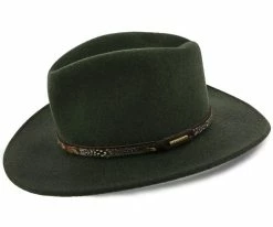 Men Stetson Expedition Crushable Wool Felt Western Hat - TWEXPD