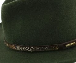 Men Stetson Expedition Crushable Wool Felt Western Hat - TWEXPD