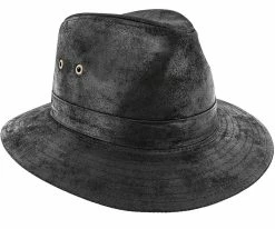 Stetson STW198 Brown Weather Leather Safari Hat Men