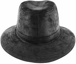 Stetson STW198 Brown Weather Leather Safari Hat Men