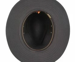 Stetson STW198 Brown Weather Leather Safari Hat Men