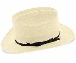 Open Road 25 - Stetson Shantung Panama Straw Western Hat Men