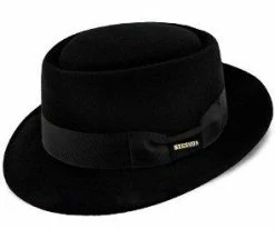 Men Cranston - Stetson Wool Felt Porkpie Hat