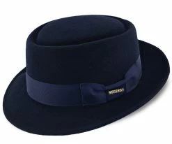 Men Cranston - Stetson Wool Felt Porkpie Hat