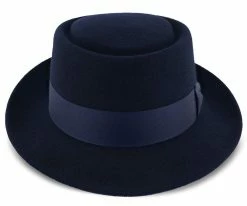 Men Cranston - Stetson Wool Felt Porkpie Hat