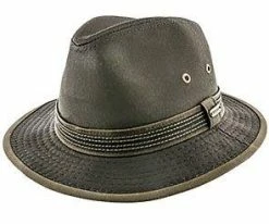 Stetson STW216 Brown Cotton Canvas Safari Hat