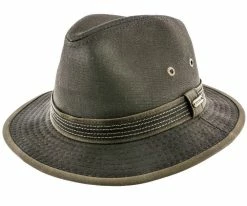 Stetson STW216 Brown Cotton Canvas Safari Hat
