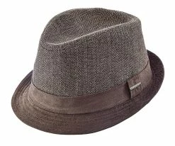 Flash Sale โจ Men Kravitz - Stetson Black Wool Blend Trilby Fedora Hat- STW181 ๐ 8 Men Kravitz - Stetson Black Wool Blend Trilby Fedora Hat- STW181