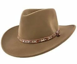 Deals ๐ Santa Fe - Stetson Wool Felt Crushable Western Hat - SWSTFE ๐ 45 Santa Fe - Stetson Wool Felt Crushable Western Hat - SWSTFE