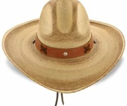 Men Dunbar - Stetson Palm Straw Western Hat