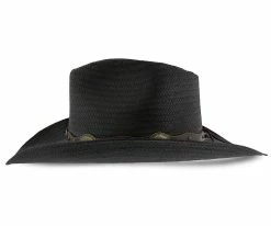 Men Roxbury - Stetson Mocha Straw Western Hat - TSROXB