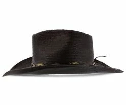 Men Roxbury - Stetson Mocha Straw Western Hat - TSROXB