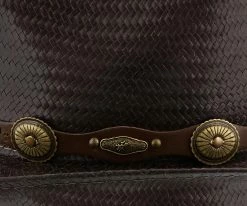 Men Roxbury - Stetson Mocha Straw Western Hat - TSROXB