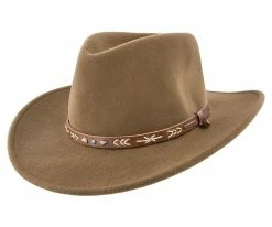 Deals ๐ Santa Fe - Stetson Wool Felt Crushable Western Hat - SWSTFE ๐ 27 Santa Fe - Stetson Wool Felt Crushable Western Hat - SWSTFE