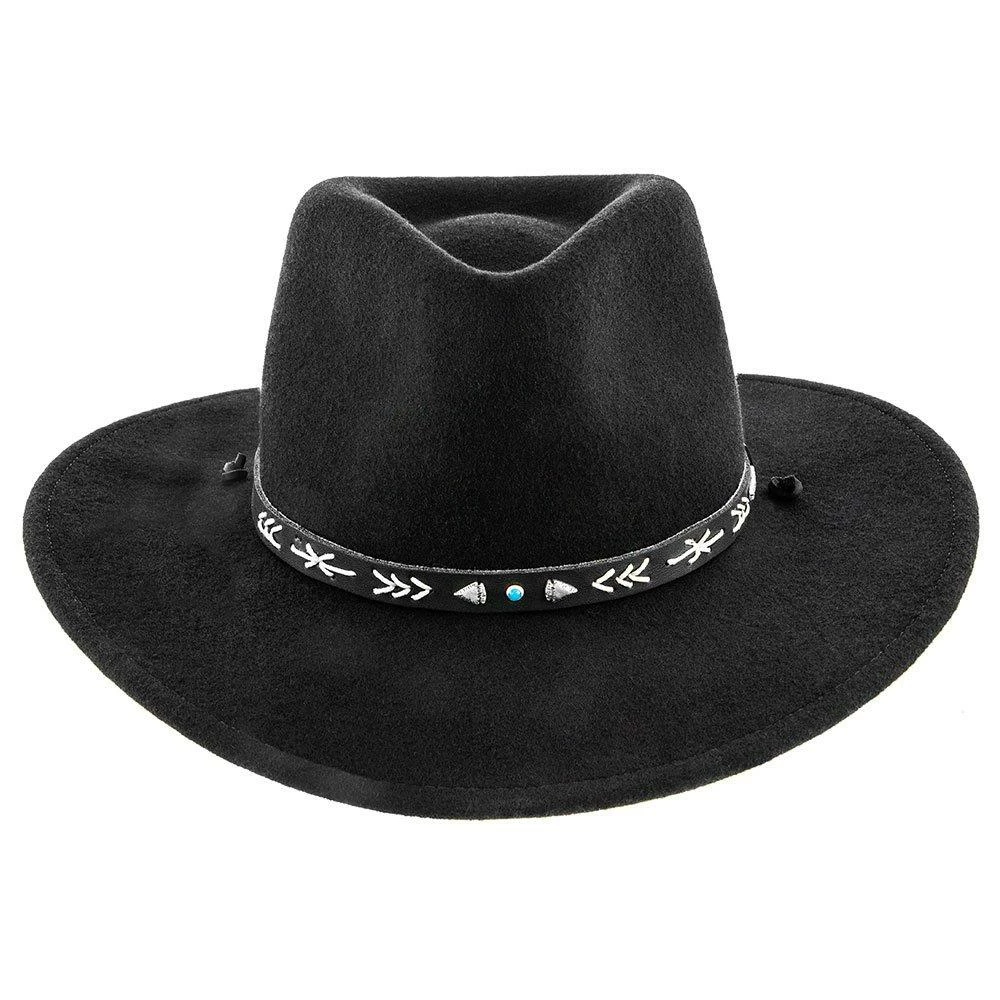 Deals ๐ Santa Fe - Stetson Wool Felt Crushable Western Hat - SWSTFE ๐ 6 Santa Fe - Stetson Wool Felt Crushable Western Hat - SWSTFE