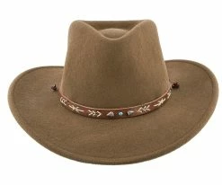 Deals ๐ Santa Fe - Stetson Wool Felt Crushable Western Hat - SWSTFE ๐ 30 Santa Fe - Stetson Wool Felt Crushable Western Hat - SWSTFE