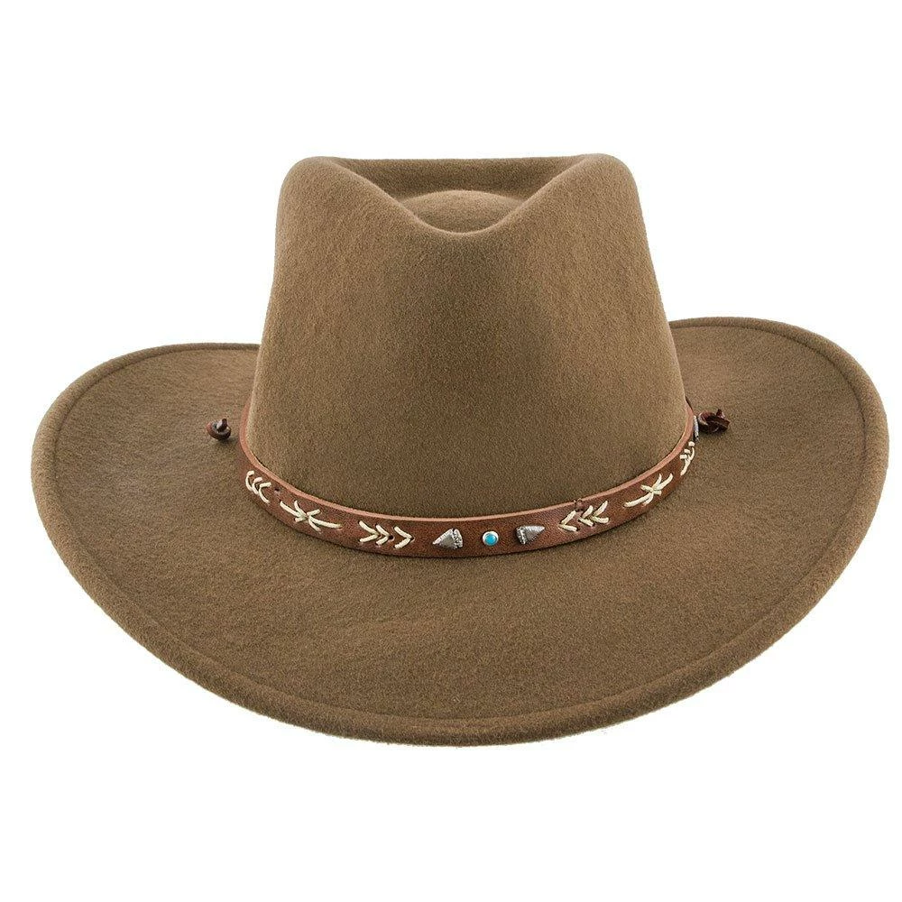 Deals ๐ Santa Fe - Stetson Wool Felt Crushable Western Hat - SWSTFE ๐ 7 Santa Fe - Stetson Wool Felt Crushable Western Hat - SWSTFE