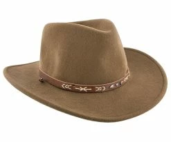 Deals ๐ Santa Fe - Stetson Wool Felt Crushable Western Hat - SWSTFE ๐ 33 Santa Fe - Stetson Wool Felt Crushable Western Hat - SWSTFE