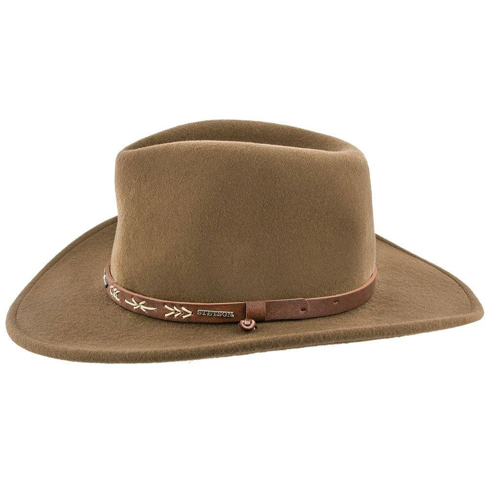 Deals ๐ Santa Fe - Stetson Wool Felt Crushable Western Hat - SWSTFE ๐ 13 Santa Fe - Stetson Wool Felt Crushable Western Hat - SWSTFE