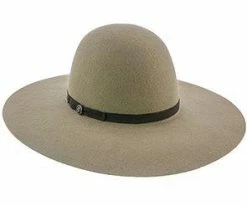 La Roux - Stetson Wool Felt Wide Brim Hat - TWLARX
