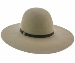 La Roux - Stetson Wool Felt Wide Brim Hat - TWLARX
