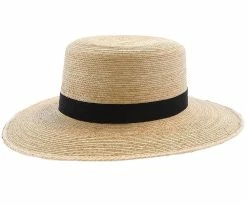 Sunbody Men Oak Bolero - Natural Hand Woven Guatemalan Palm Hat