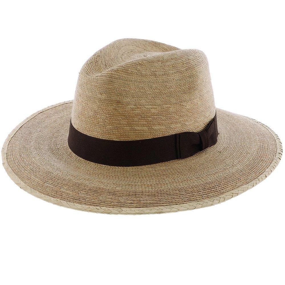 Best Sale ๐ Sunbody Men Explorer, 3 1/2" Brim - Colored Natural Hand Woven Green Palm Hat ๐ 3 Sunbody Men Explorer, 3 1/2" Brim - Colored Natural Hand Woven Green Palm Hat