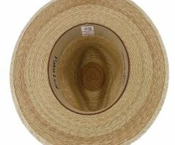 Best Sale ๐ Sunbody Men Explorer, 3 1/2" Brim - Colored Natural Hand Woven Green Palm Hat ๐ 17 Sunbody Men Explorer, 3 1/2